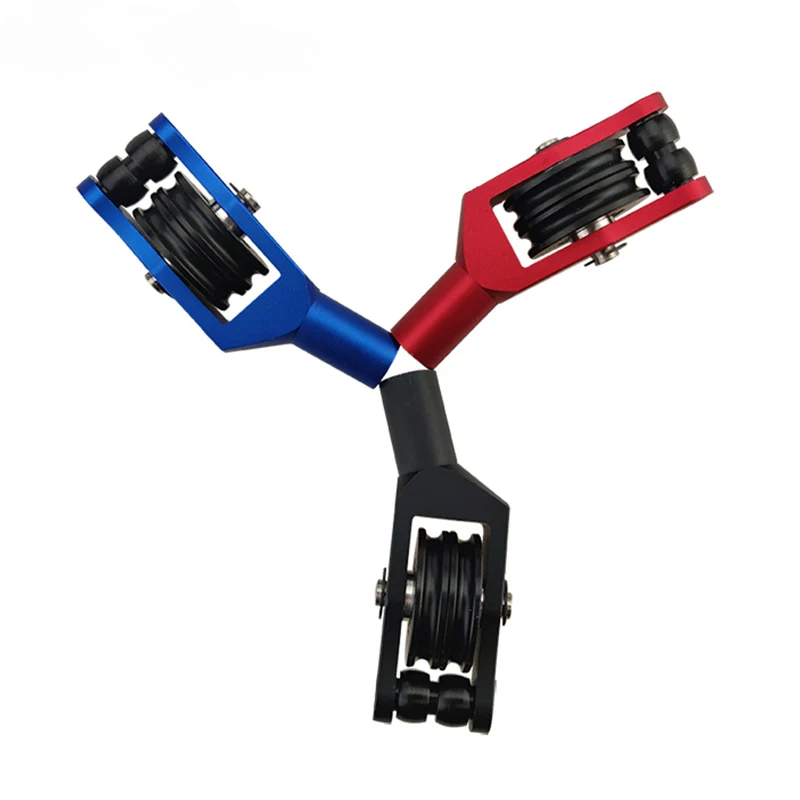 1pc Archery Cable Slide Pulley Compound Bow Bowstring Splitter Roller Glide Bow String Separator  Hunting Accessories